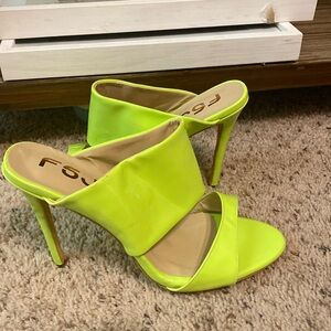 Size 10, FSJ, Lime Heels💚🪸